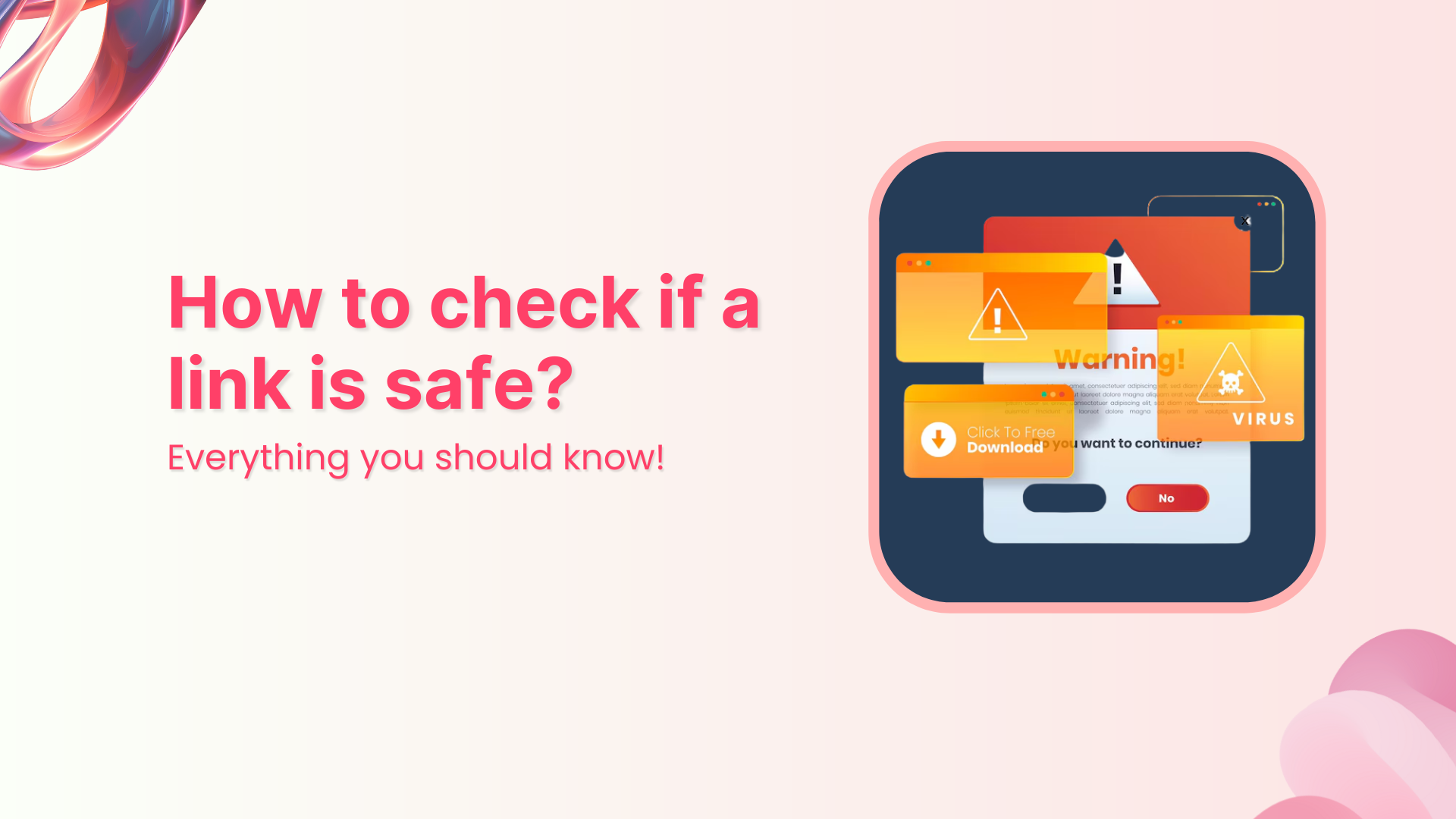 How to check if a link is safe?