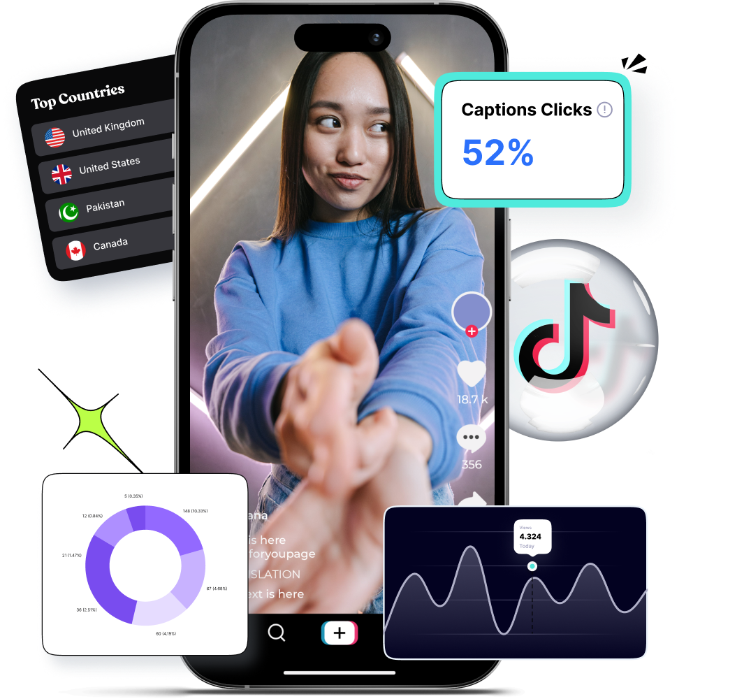 TikTok caption generator
